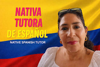 teach you  spanish with colombian accent