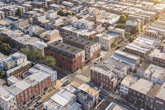 build residential complex,real estate development,urban design,aerialview render