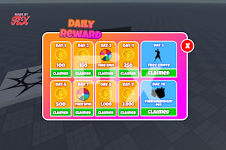 create professional roblox ui, gui for you