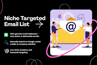 build active niche targeted email list for marketing