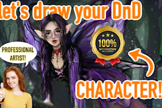 illustrate characters for authors, no ai