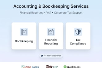 do financial reporting vat and ct consultant accounting audit support