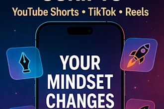 write faceless motivational scripts for youtube shorts, tiktok, reels