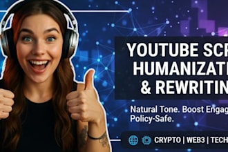 rewrite your youtube script for natural flow and clarity