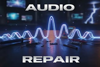 repair your noisy or distorted audio