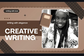 be your full time creative writer