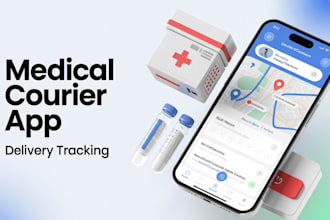 medical courier app courier app logistics app