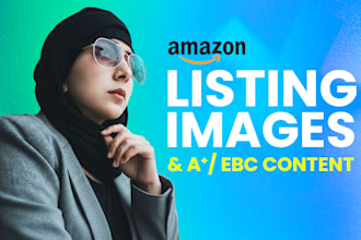 design amazon listing images and ebc content