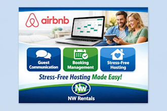 handle airbnb guest communication and booking management