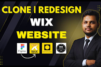 clone wix website or revamp wix website and wix redesign seo