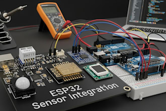 design esp32 pcb with smart sensor integration and arduino projects