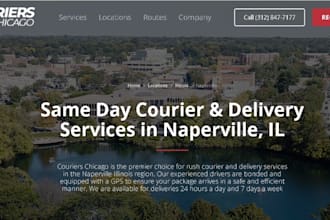 medical courier website courier website