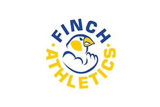 make exceptional sporty logo with some joke in comic form