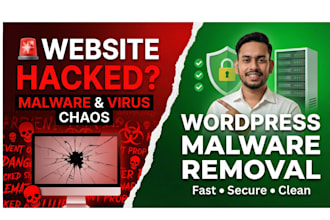 fix hacked wordpress site, remove malware and setup security