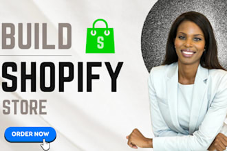 build shopify store or dropshipping ecommerce store