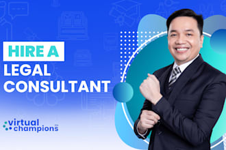 be your legal consultant
