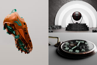create photorealistic 3d product renders for ecommerce