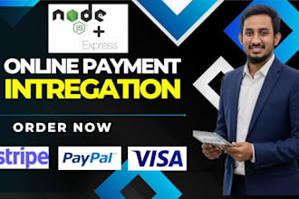 integrate stripe payment in next js and node js app