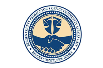 make law enforcement community seal logo with justice brand