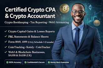 do crypto accounting and crypto tax return filing for crypto transaction