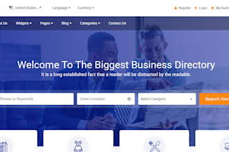brilliant directory website, hivepress, voxel, directorist, directory website