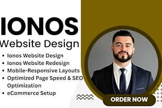 build ionos website, wordpress ionos, redesign ionos, bluehost ionos website
