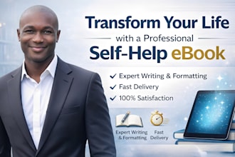 ghostwrite a professional self help ebook, medical ebook