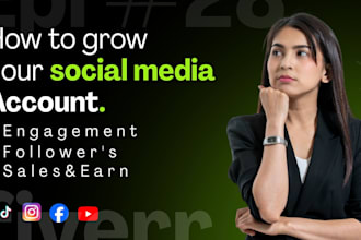 grow your tik tok account organically and genuinely engagmnt