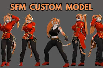 create, port custom sfm model, gmod playermodel, mmd, tf2 model, left 4 dead 2