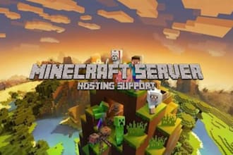 minecraft server hosting support