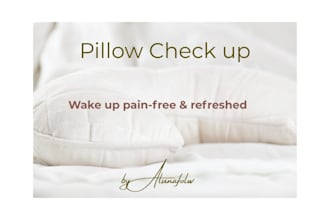 provide a pillow consultation for your perfect sleep