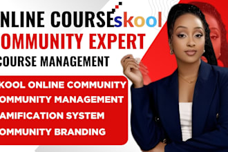 be your skool expert for community setup circle so kajabi mighty network