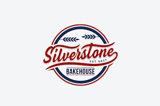 design unique motorsport baking company logo