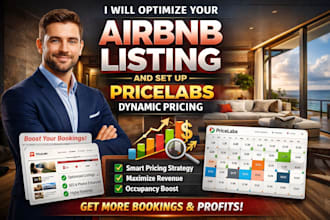 optimize your airbnb listing and set up pricelabs dynamic pricing