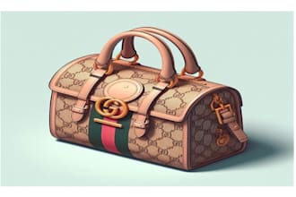 design 3d fashion bag, handbag, backpacks, luggage, luxury bags, duffle bag