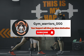 design a professional youtube banner for your channel