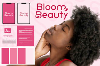create company logo and complete brand identity branding kit