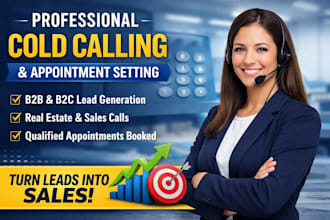b2b b2c cold calls make sales calls real estate set you up to 15 appointment