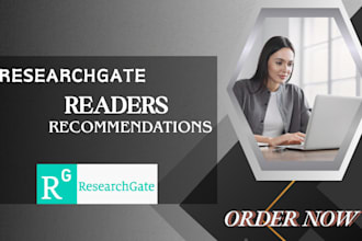 increase your readers and recommendations in researchgate