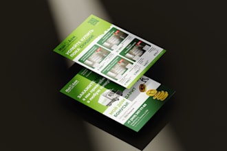 create the modern flyer design