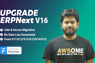 upgrade erpnext any older version to latest version 16