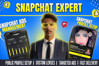 setup snapchat public profile for business and marketing
