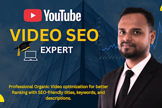 youtube video SEO to rank your videos on the first page