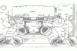 do duplex driveway design, renovation, driveway site layout and autocad driveway