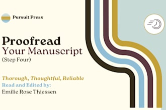 proofread your book manuscript