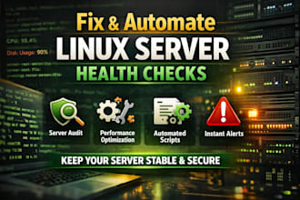 fix and automate linux server health checks