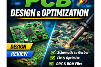 design your pcb and help you improve or optimize an existing design