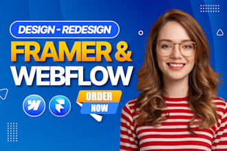 design framer website, webflow website, figma to webflow framer landing page