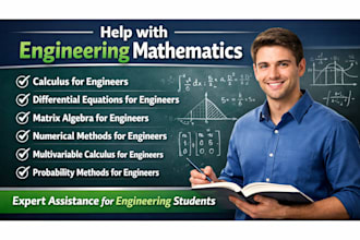 tutor in engineering mathematics, calculus, numerical and probability methods