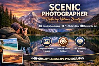do scenic photographer for you